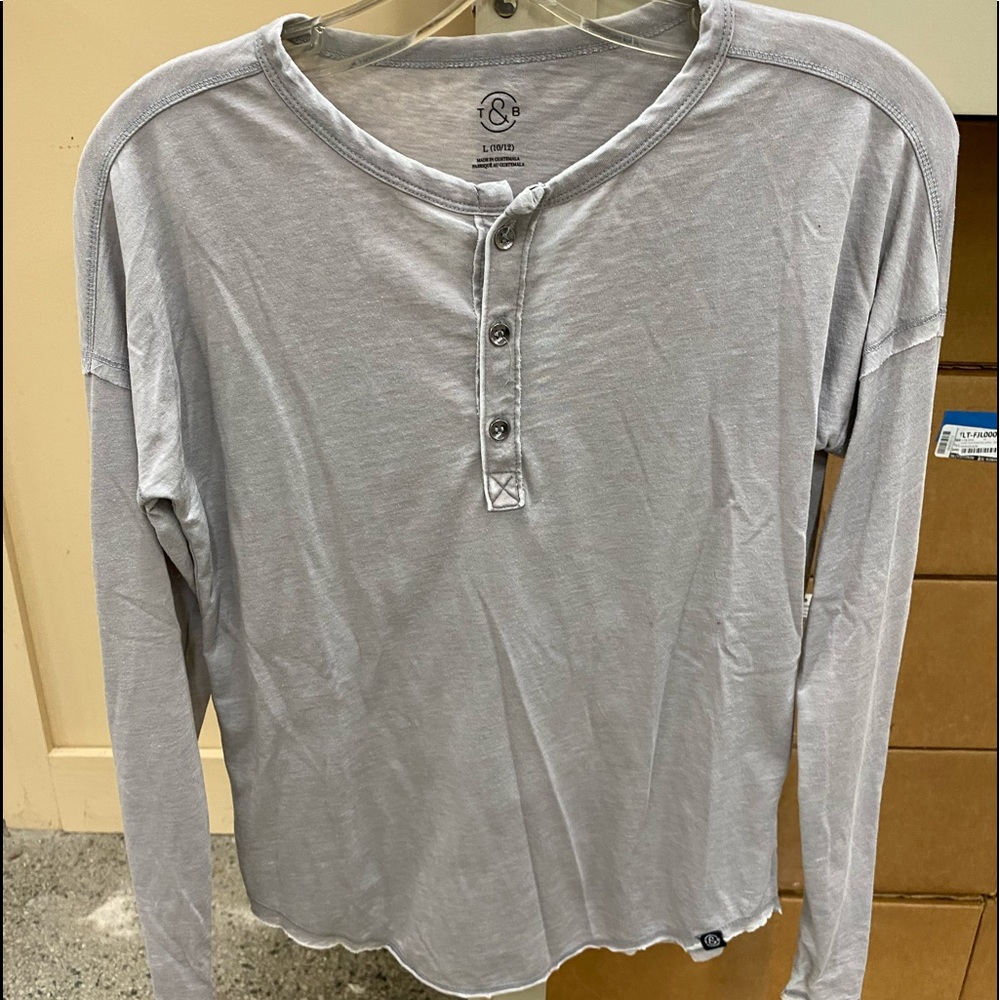 T&B Boys Henley